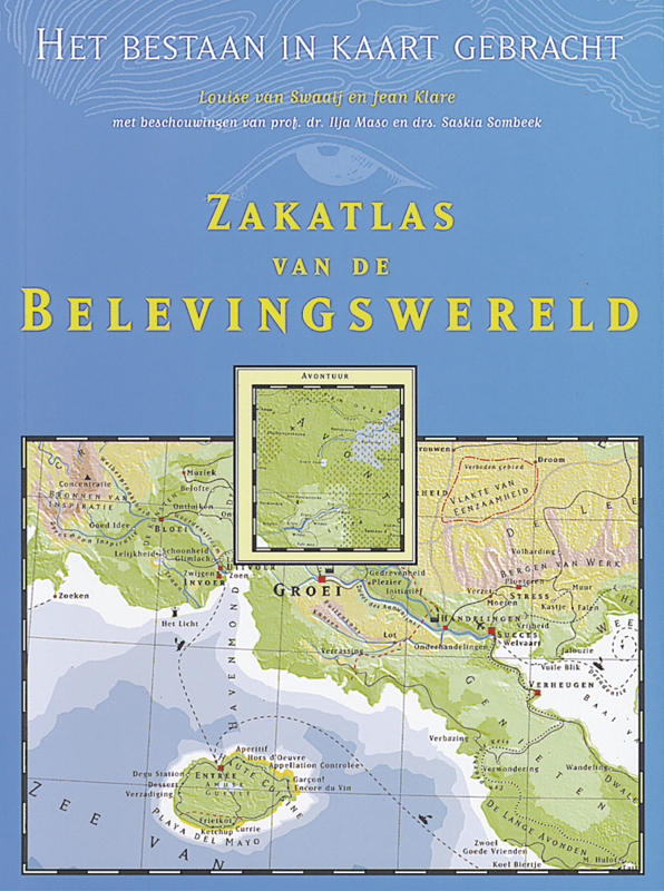 De voorkant van het boek met de titel : Zakatlas van de belevingswereld