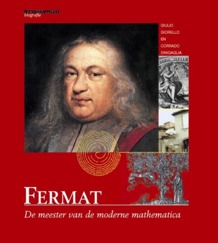 De voorkant van het boek met de titel : Fermat