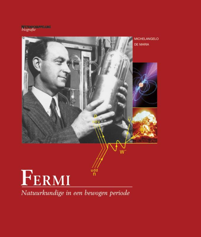 De voorkant van het boek met de titel : Fermi