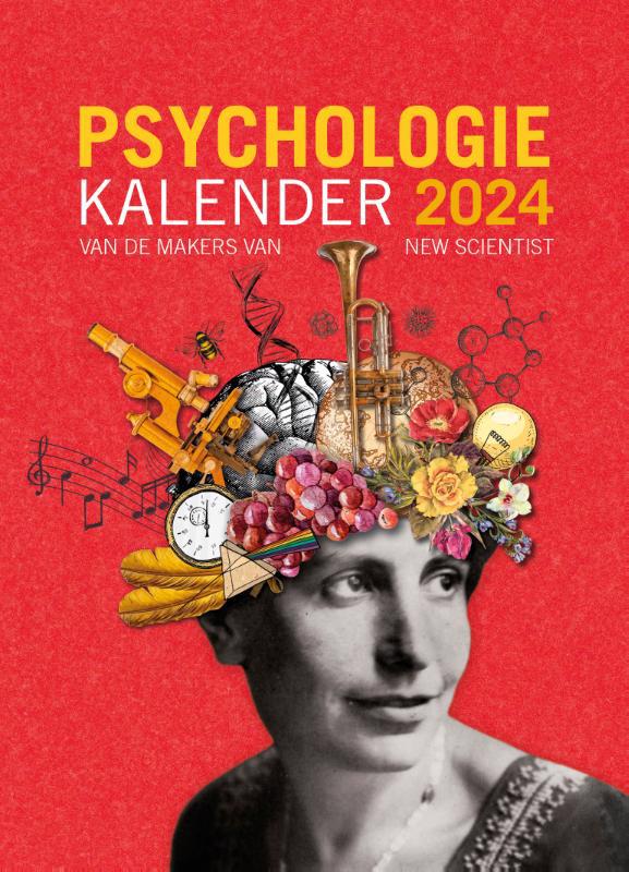 De voorkant van het boek met de titel : Psychologiekalender 2024