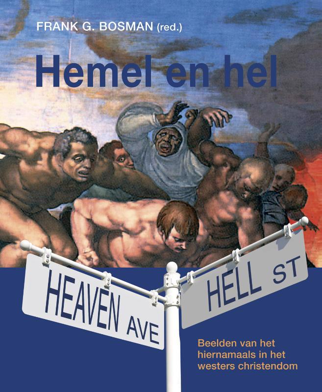 De voorkant van het boek met de titel : Hemel en hel