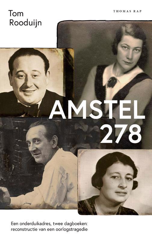 De voorkant van het boek met de titel : Amstel 278