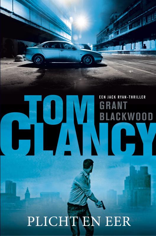 De voorkant van het boek met de titel : Tom Clancy Plicht en eer