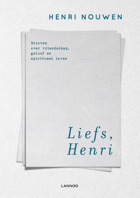 De voorkant van het boek met de titel : Liefs, Henri