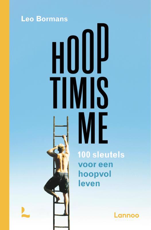 De voorkant van het boek met de titel : Hooptimisme