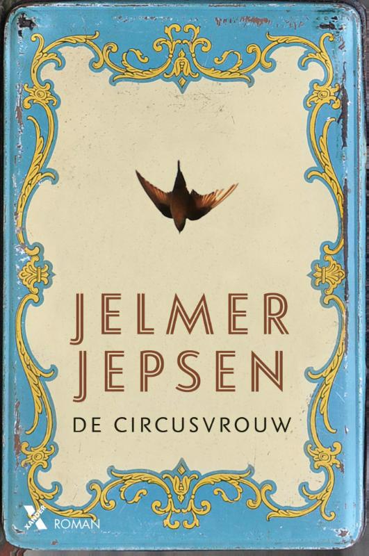 De voorkant van het boek met de titel : De circusvrouw