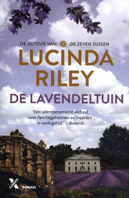 De voorkant van het boek met de titel : De lavendeltuin