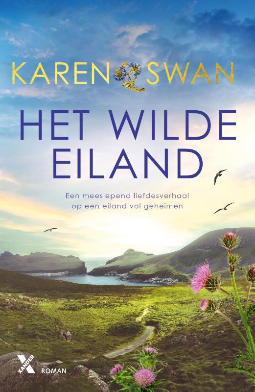 De voorkant van het boek met de titel : Het wilde eiland