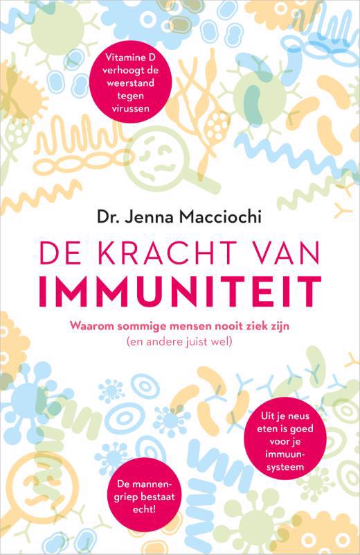 De voorkant van het boek met de titel : De kracht van immuniteit