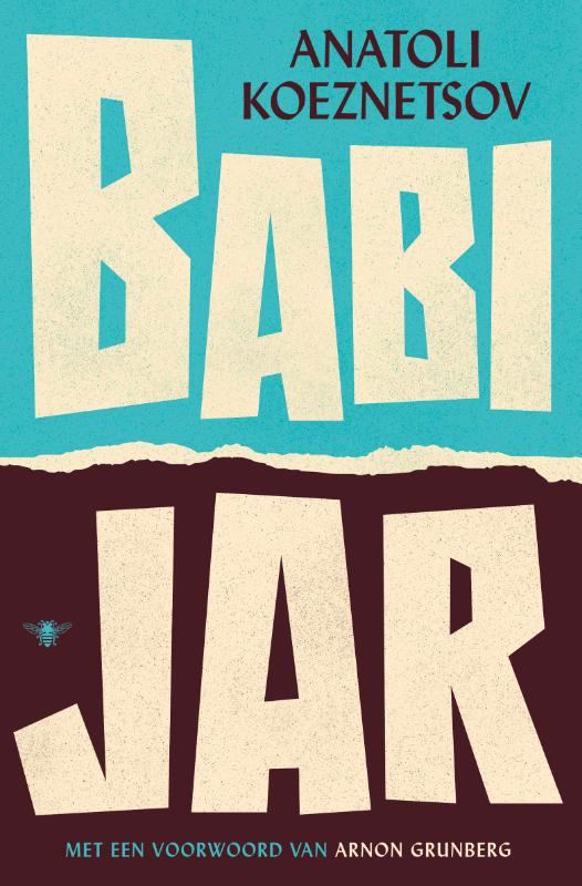 De voorkant van het boek met de titel : Babi Jar