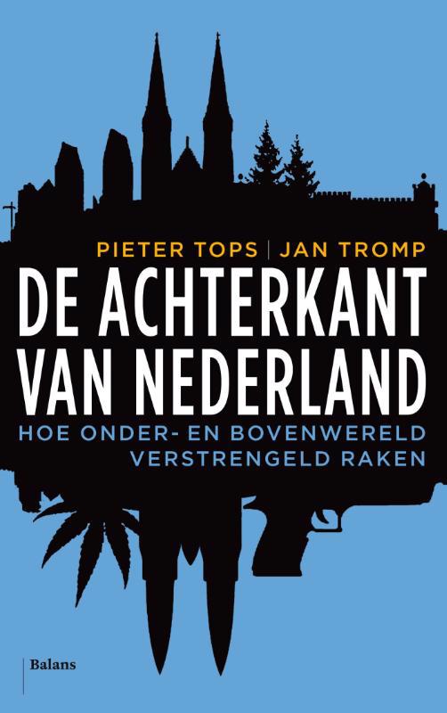 De voorkant van het boek met de titel : De achterkant van Nederland