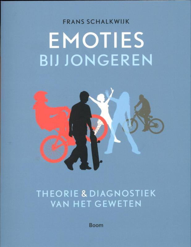 De voorkant van het boek met de titel : Emoties bij jongeren