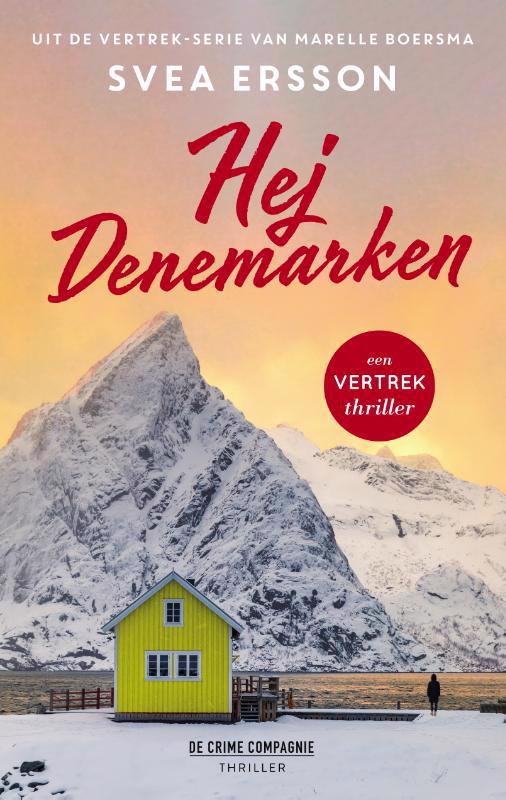 De voorkant van het boek met de titel : Hej Denemarken