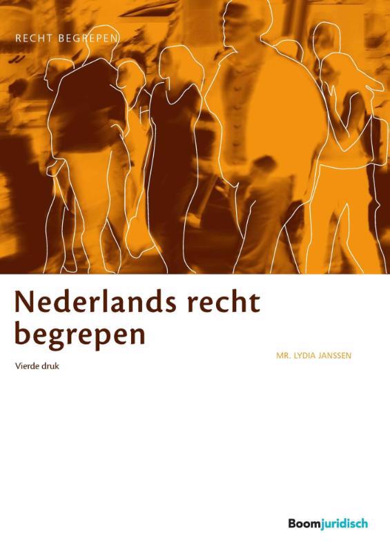 De voorkant van het boek met de titel : Nederlands recht begrepen
