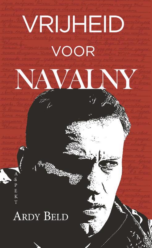 De voorkant van het boek met de titel : Vrijheid voor Navalny