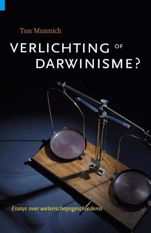 De voorkant van het boek met de titel : Verlichting of darwinisme