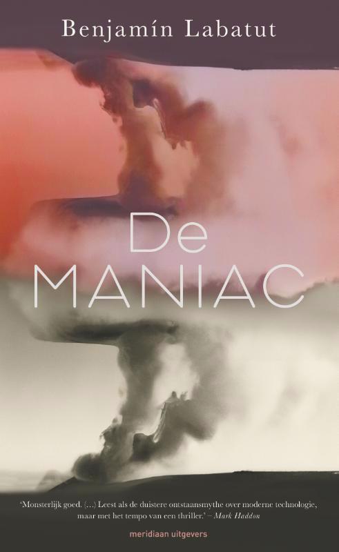 De voorkant van het boek met de titel : De Maniac